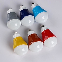 Фонарь-лампа кемпинговый, LED, USB, 5 Вт, 50 тыс. ч. работы, PP-пластик, микс