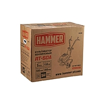 Культиватор Hammer RT-50A, 4Т, 5 л.с., 3700 Вт, шир./глуб. 50/36 см, 1.2 л