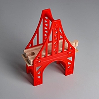 Деталь для ж/д "Часть моста" 10,3х16х4,5 см