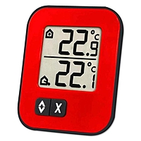 Термометр Moxx, электронный, TFA 30.1043.05, красный