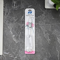 Ёршик для мытья посуды с губкой, пластиковая ручка
