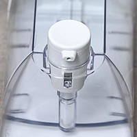 Диспенсер для жидкого мыла механический, 1000 мл, белый/прозрачный
