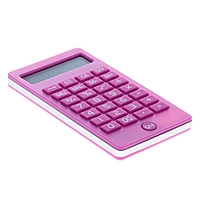 Калькулятор карманный 12-разрядный KK-108 цвета МИКС