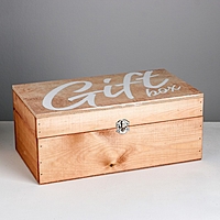 Ящик деревянный подарочный Gift box, 35 × 20 × 15 см