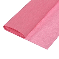 Бумага гофрированная Solid Color Crepe Paper Rolls, 40гр, 50 х 250см, Персиковый цв розовый