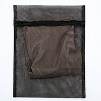 Мешок для стирки белья, черный 40*50 см