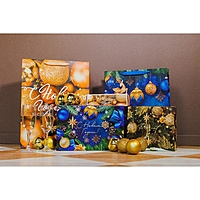 Коробка подарочная «Новогодние игрушки», 28 × 18,5 × 11,5 см