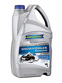 Масло моторное Ravenol Snowmobiles Teilsynth 2-Takt 4 л