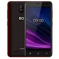Смартфон BQ S-5016G Choice 5", IPS, 16Гб, 2Гб, 5Мп, 3G, Android 9, красное вино