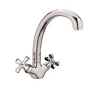 Смеситель для кухни RUSH Sakhalin SA5350-23 поворотный хром