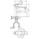 Смеситель для раковины RUSH Bruny BR4335-12 хром