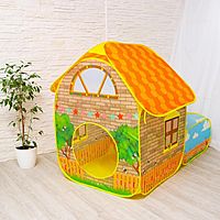 Детский игровой модуль Домик + сухой бассейн