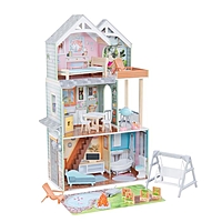 Кукольный домик  «Хэлли», с мебелью 27 элементов