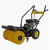 Подметательная машина Huter SGC 4100S, бензиновая, 4Т, 5.5 л.с., скорости 5/2, ширина 70 см   535448