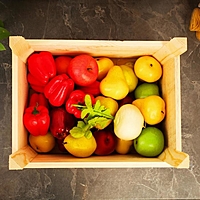 Ящик для овощей и фруктов, 40 × 30 × 30 см, деревянный, с ножками