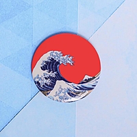 Зачок закатной "Большая волна", 56 мм