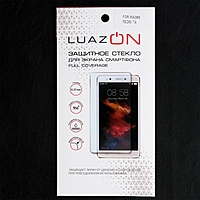 Защитное стекло 9D LuazON для Xiaomi Redmi 7a, полный клей, 0.33 мм, 9Н