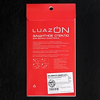 Защитное стекло 9D LuazON для Honor 8A/Y6 (2019), полный клей, 0.33 мм, 9Н