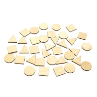 Счётный материал "Фигуры", набор 36 шт., 3-3,5 см