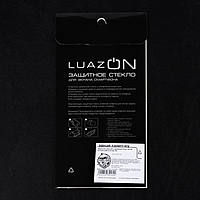 Защитное стекло 9D LuazON для Honor 10 lite, полный клей, 0.33 мм, 9Н