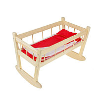 Кукольная кроватка-качалка № 11, цвета МИКС