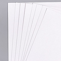 Картон белый немелованный, А4, 8 листов "Эльза и Анна"