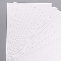 Картон белый немелованный, А4, 16 листов "Эльза и Олаф"