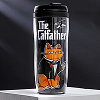 Термостакан со вставкой "The Catfather", 350 мл