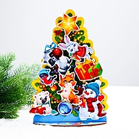 Головоломка с липучка "Нарядная гостья"