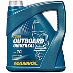 Масло моторное Mannol 7208 Outboard Universal 4 л мин.