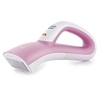 Отпариватель Kitfort КТ-943-1, ручной, 1200 Вт, 0.14 л, 2 в 1, 25 г/мин, бело-розовый