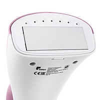 Отпариватель Kitfort КТ-943-1, ручной, 1200 Вт, 0.14 л, 2 в 1, 25 г/мин, бело-розовый