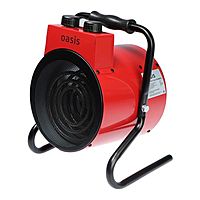 Тепловая пушка Oasis TP-30R, электрическая, 220 В, 25/3000 Вт, 250 м3/ч, до 30 м2, IPX0