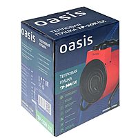 Тепловая пушка Oasis TP-30R, электрическая, 220 В, 25/3000 Вт, 250 м3/ч, до 30 м2, IPX0