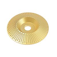 Чашка обдирочная для УШМ TUNDRA, по дереву, полувыпуклая, 98 х 16 мм