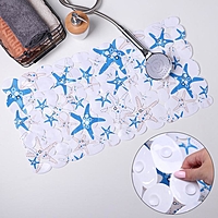 SPA-коврик для ванны 35х65 см "Моркие звезды" галька крупная