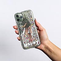 Чехол - шейкер для телефона iPhone 11 pro «Елочка», 7,14 х 14,4 см