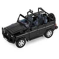 Машина метал "УАЗ-469" 1:24 инерц цв черн, откр двери, капот,багаж, свет,зв JB1251160