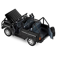 Машина метал "УАЗ-469" 1:24 инерц цв черн, откр двери, капот,багаж, свет,зв JB1251160