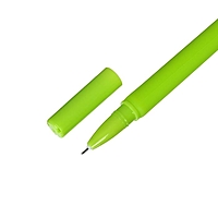 Ручка "Цапля" с резинками-тянучками микс