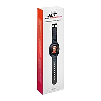 Смарт-часы Jet KID Vision 4G, цветной дисплей 1.44", SIM-карта, камера, чёрно-серые