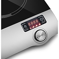 Плитка индукционная Kitfort KT-108, 2000 Вт, 4 программы, 10 режимов, таймер, серебристая