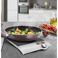 Плитка индукционная Kitfort KT-108, 2000 Вт, 4 программы, 10 режимов, таймер, серебристая