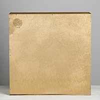 Коробка деревянная подарочная «С уважением», 25 × 25 × 10 см