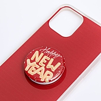 Набор попсокет и чехол для iPhone 11 pro «С Новым Годом», 7,14 × 14,4 см