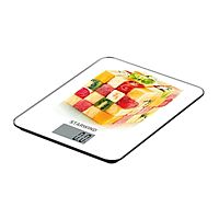 Весы кухонные Starwind SSK3359, электронные, до 5 кг, рисунок "Фрукты"