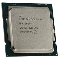 Процессор Intel Core i5 10600K Original LGA1200, 6x4.1ГГц, UHD630, TDP 125Вт,Box без кулера   537355