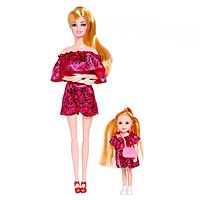 Кукла-модель с дочкой Family Look «Будь в тренде»