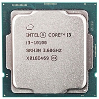 Процессор Intel Core i3 10100 Original, LGA1200, 4x3.6ГГц, 2666МГц, UHD 630, TDP 65Вт, Box