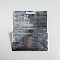 Пакет металлизированный горизонтальный «С Новым годом!», ML 23 х 27 х 11.5 см